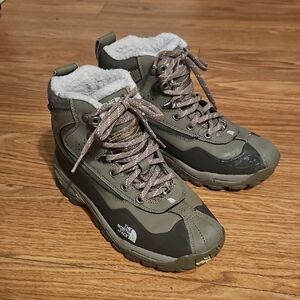 The North Face Women's Green Hiking Boots
